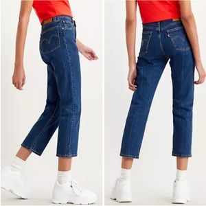Levi’s 501 Original Cropped High Rise Jeans